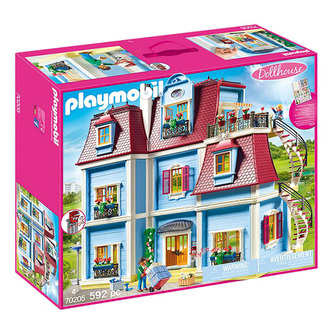 Velký dům pro panenky Playmobil, Domečky pro panenky a příslušenství, 592 dílků