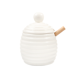 REGULAR BAREVNÁ NÁDOBA NA MED S VÍČKEM 9X11.5CM BAREVNÁ KRABIČKA