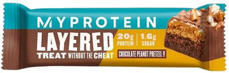 MyProtein Layered protein bar 60 g cookie crumble (rozdrobené sušenky)