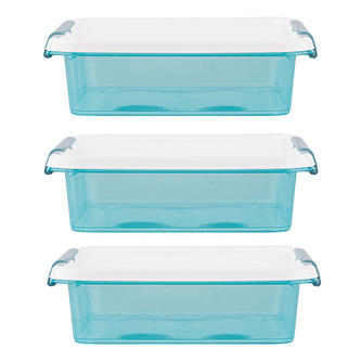 ARCTICLINE KPL3 NÁDOBY NA POTRAVINY ČTVERCOVÉ 0.6L 15X15X4.5CM (3810)