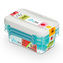 ARCTICLINE KPL3 NÁDOBY NA POTRAVINY OBLÉHO TVARU 0.35L 15X9.5X7.5CM (3833)
