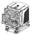 SNK-P0090AP4 Aktivní 4U heatsink pro 1P/2P LGA4677 (Socket E) - X13