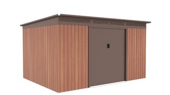 Zahradní domek G21 GRAH 915 - 340 x 269 cm, hnědý