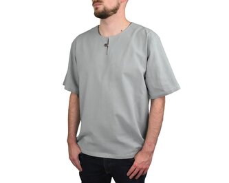 Kurta unisex Nathan, světle šedá XL