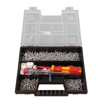 PROFI sada 500/1 - přístrojové vruty - pro elektroinstalační krabice UK/KU 68 PROFI sada 500/1 - přístrojové vruty - pro elektroinstalační krabice UK/KU 68