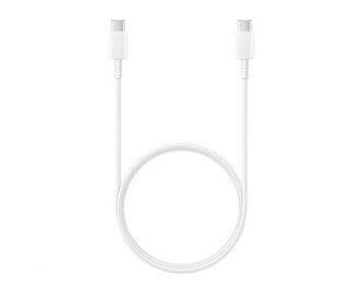 EP-DN975BWE Samsung USB-C/USB-C Datový Kabel 5A 1m White (OOB Bulk)