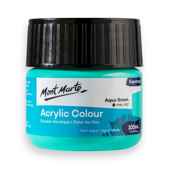 Mont Marte akrylová barva,100ml, akvamarínová (Aqua Green)