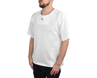 Kurta unisex Nathan, bílá XL