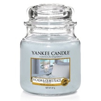 Yankee Candle Aromatická svíčka střední A Calm & Quiet Place 411 g unisex