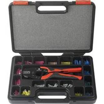 Krimpovací kleště TOOLCRAFT HJ540168BC-A1A5 sada 168 dílů