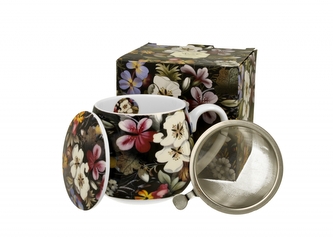 Porcelánový hrnek byliňák Black inspired by W. Kilburn 430 ml v dárkovém boxu