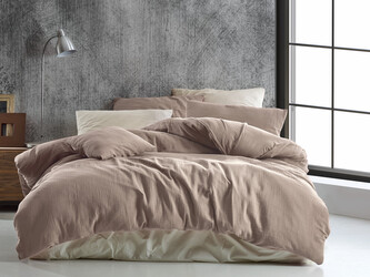 Mušelínový povlak na polštář 40x40 cm béžový