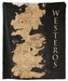 Fleece deka Game Of Thrones: Map (125 x 150 cm)
