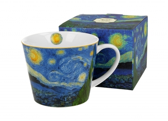 Porcelánový hrnek Starry Night inspired by Van Gogh 610 ml