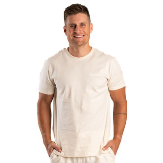 BrainMax Creator 2.0, unisex béžové triko, lehké, BIO bavlna