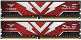 T-FORCE DIMM DDR4 64GB (Kit of 2) 3000MHz CL16 ZEUS Gaming Memory Červená