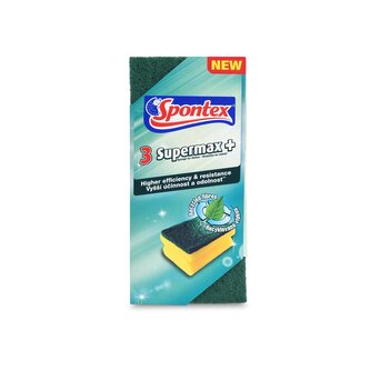 Spontex  Super Max+ houba tvarovaná velká 3ks