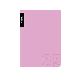 Diář A5 denní PASTELINI růžová 2025, 14,3 × 20,5 cm