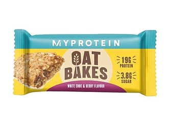 MyProtein Oat Bakes 75 g white choco berry (bílá čokoláda-berry)