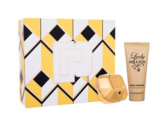 Paco Rabanne Lady Million parfémovaná voda 80 ml + tělové mléko 100 ml
