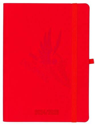 Kalendarz szkolny 2024/25 B6 tyg. Salsa czerwony