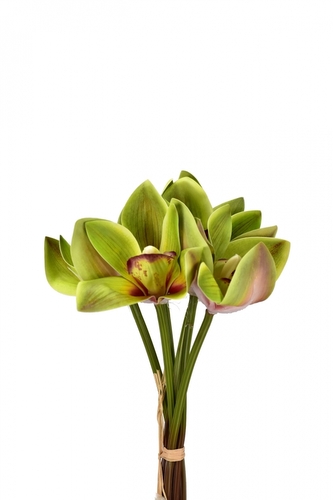 Kytička orchchidejí zelená 26 cm