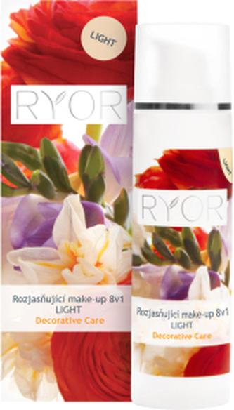 RYOR Rozjasňující make-up 8v1 30 ml Rozjasňující make-up 8v1 30 ml - Odstín Light woman