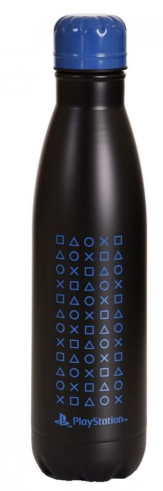 Nerezová láhev na pití Playstation: Symboly (objem 540 ml)