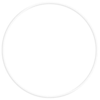 Obręcz metalowa biała 40cm