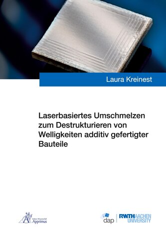 Laserbasiertes Umschmelzen zum Destrukturieren von Welligkeiten additiv gefertigter Bauteile