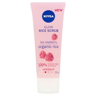 Nivea Rozjasňující rýžový peeling pro suchou a citlivou pleť (Glow Rice Scrub) 75 ml woman