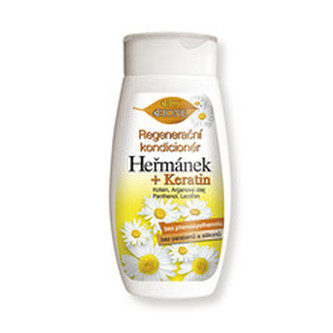 Bione Cosmetics Regenerační kondicionér Heřmánek + Keratin 260 ml unisex