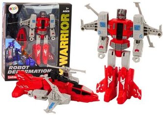 Robot-Helikopter 2w1 transformacja X-Warrior czerw Robot-Helikopter 2w1 transformacja X-Warrior czerw