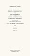 First Philosophy, or Ontology
