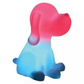 Designové noční světlo LED 3D Pes 20 cm