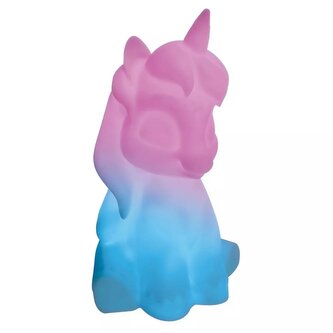 Designové noční světlo LED 3D Jednorožec 21cm