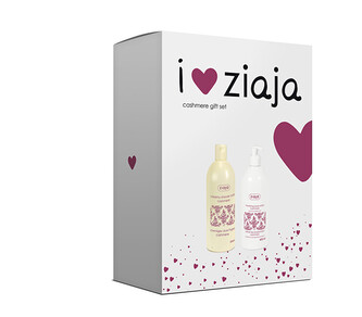 Ziaja Cashmere Gift Set ( kašmírové proteiny ) - Kosmetická sada pro ženy