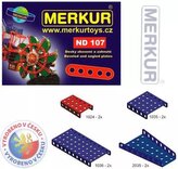 MERKUR ND107 Desky zkosené a zahnuté náhradní díl set 8ks KOVOVÁ STAVEBNICE