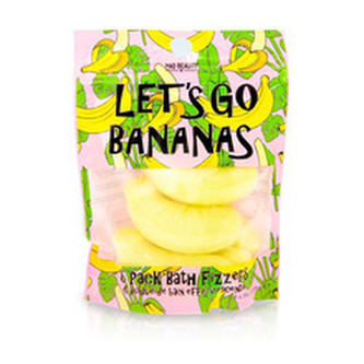Mad Beauty Šumivé banánky do koupele Let´s Go Bananas 6 ks woman