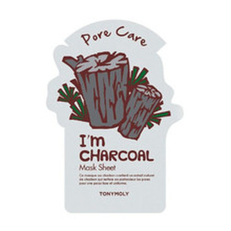 Tony Moly Čisticí pleťová maska s aktivním černým uhlím I´m Real (Pore Care Charcoal Mask) 21 g woman