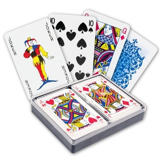 Canasta v plastové krabičce