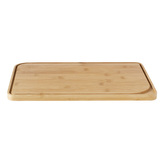 Kuchyňské prkénko Pebbly, NBA036, velikost M, oboustranné, bambus,  37 x 29 x 1,3 cm