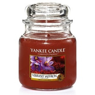 Yankee Candle Vonná svíčka velká Živoucí šafrán (Vibrant Saffron) 623 g unisex