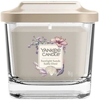 Yankee Candle Aromatická svíčka malá hranatá Sunlight Sands 96 g unisex