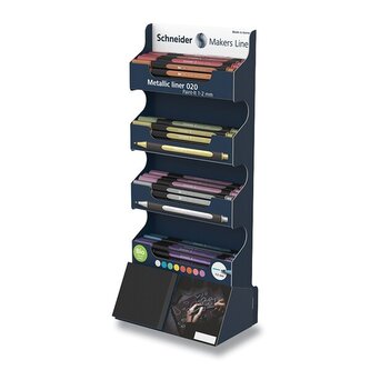 Liner Schneider Paint-it 020 Metallic stojánek, 80 ks