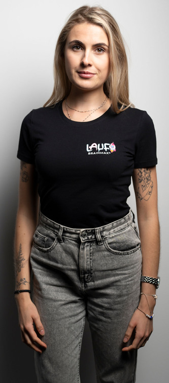 Triko BrainMax LAUF dámské, černé