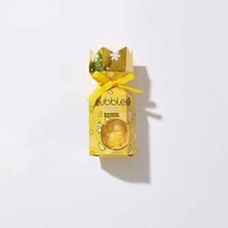 Bubble T Cosmetics Vánoční crecker s šumivou bombou do koupele a konfetami - citronová tráva (Fizzy Bath Confetti duo) 40 g woman