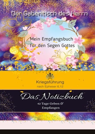 Der Gabentisch des Herrn das Notizbuch