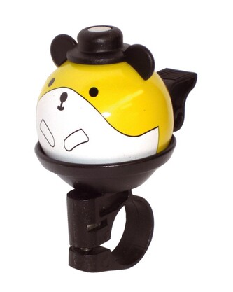 zvonek XLC myš žlutý