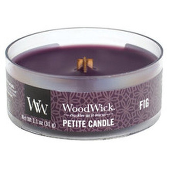 WoodWick Aromatická malá svíčka s dřevěným knotem Fig 31 g unisex